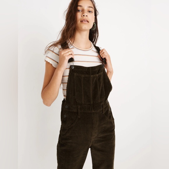 Madewell Corduroy Overalls - Picture 1 of 4